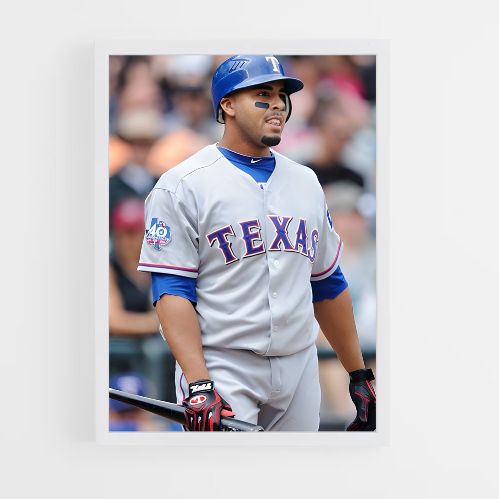 Poster Au Bat de Nelson – affiche Baseball (vue 3)